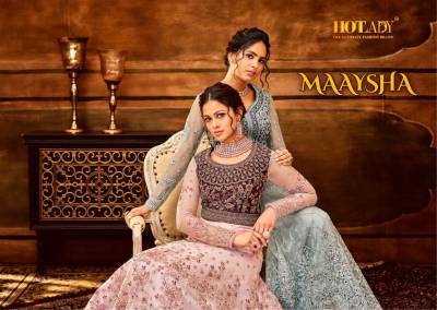HOTLADY MAAYSHA 7921 TO 7925 DESIGNER GOWN WHOLESALER IN INDIA